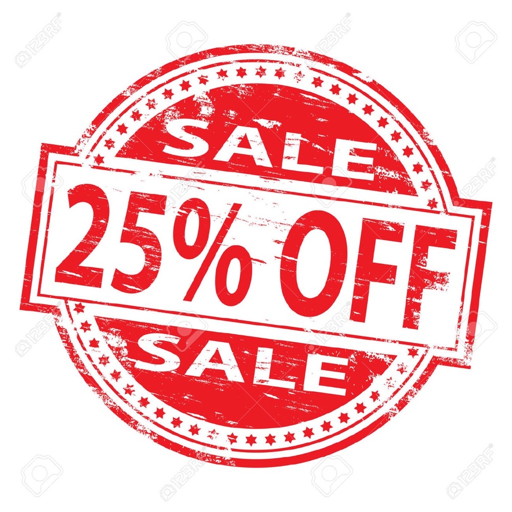 25% off if you buy three sweaters in my closet!
